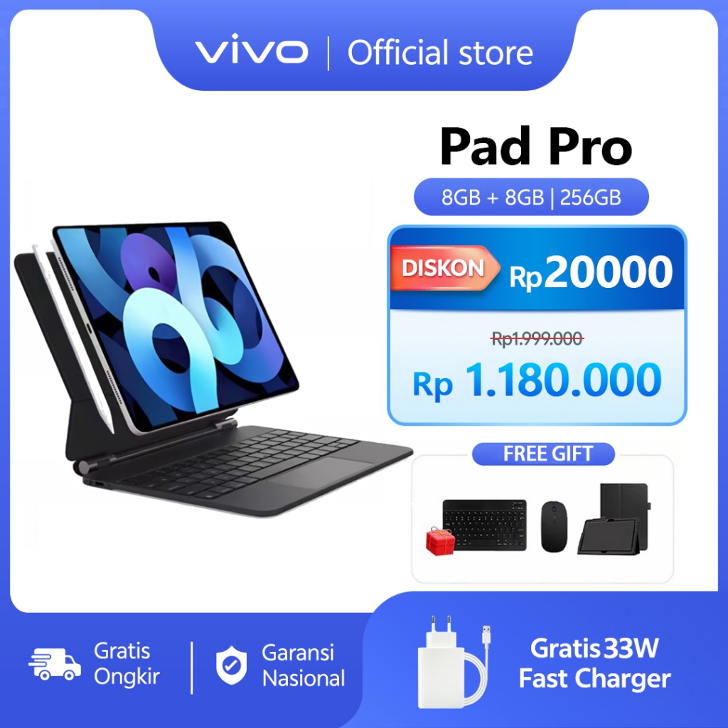 promo trade in Tablet Pad Pro 11.6 inci HD 4G/5G 120Hz Tablet Android Asli Baru Tablet PC promo trad