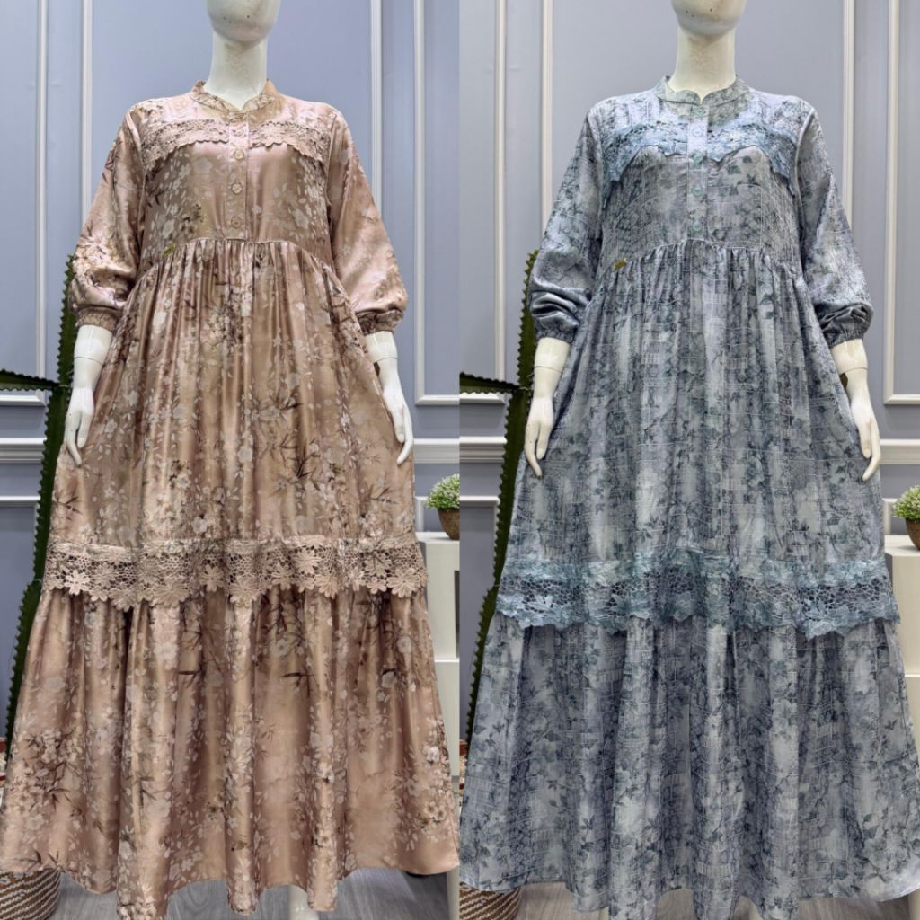 salvina gamis jaguar italy renda mewah