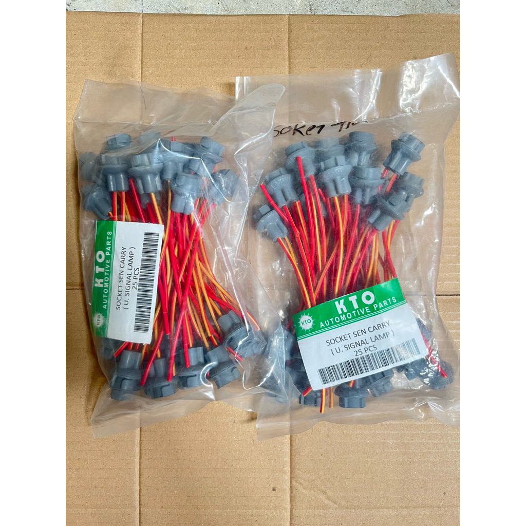 FITONG/PITING SOKET SOCKET LAMPU SEIN CARRY T10 KTO,MOBIL,MOTOR