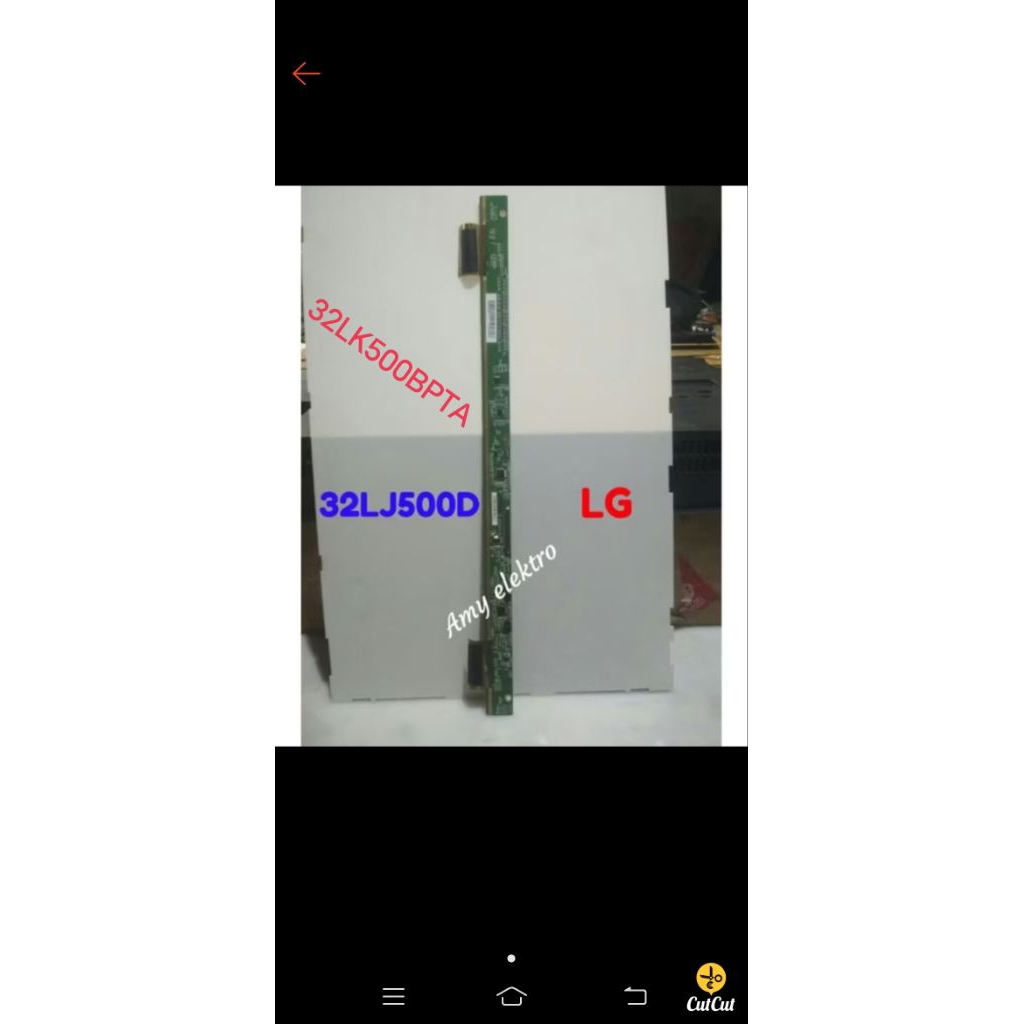 Tikon Tcon Tycon Ticon T.con LG Lg 32lk500d 32lj500d 32lk500bpta 32lk500