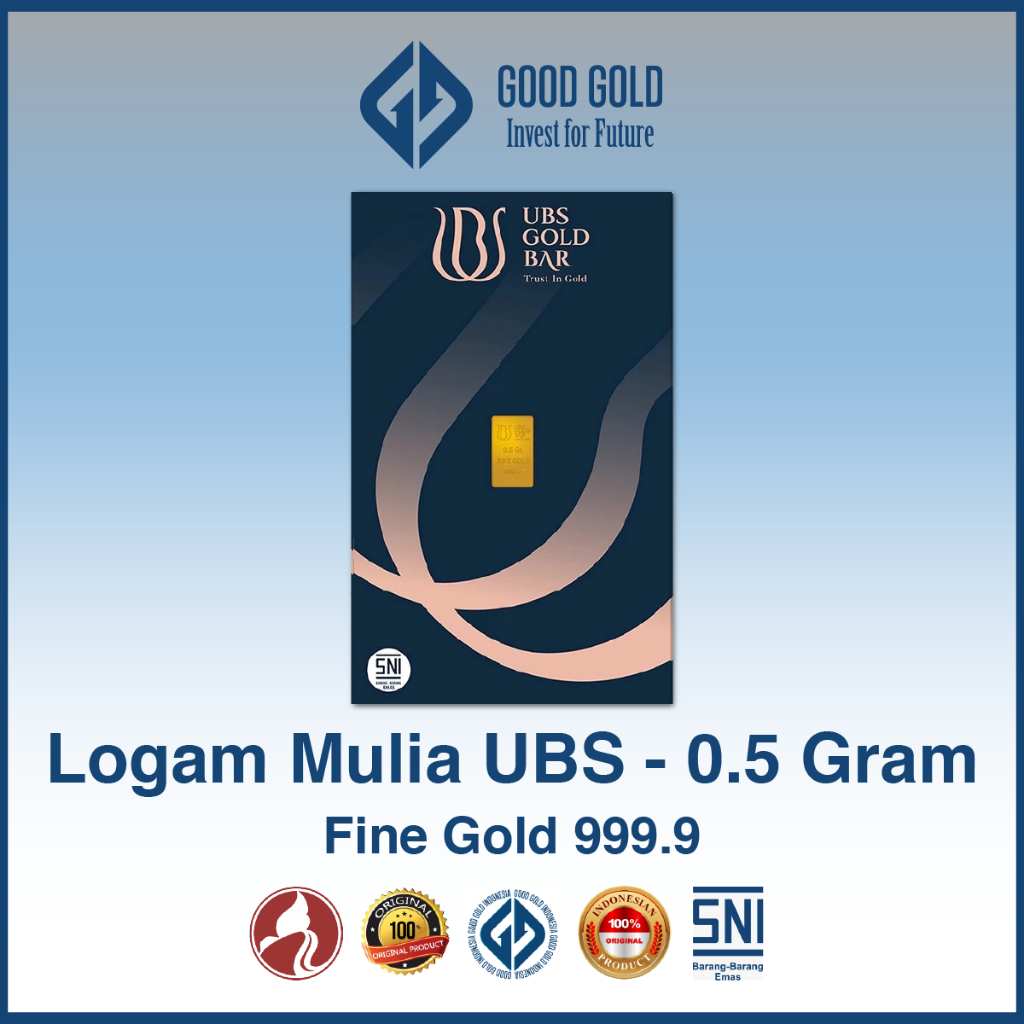 Logam Mulia UBS 0.5 Gram