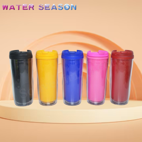 Botol Minum Plastik Polos / Tumblr Insert Paper Polos