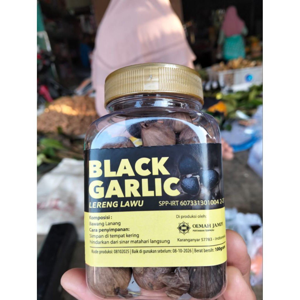 black garlic/bawang hitam tunggal/bawang tunggal