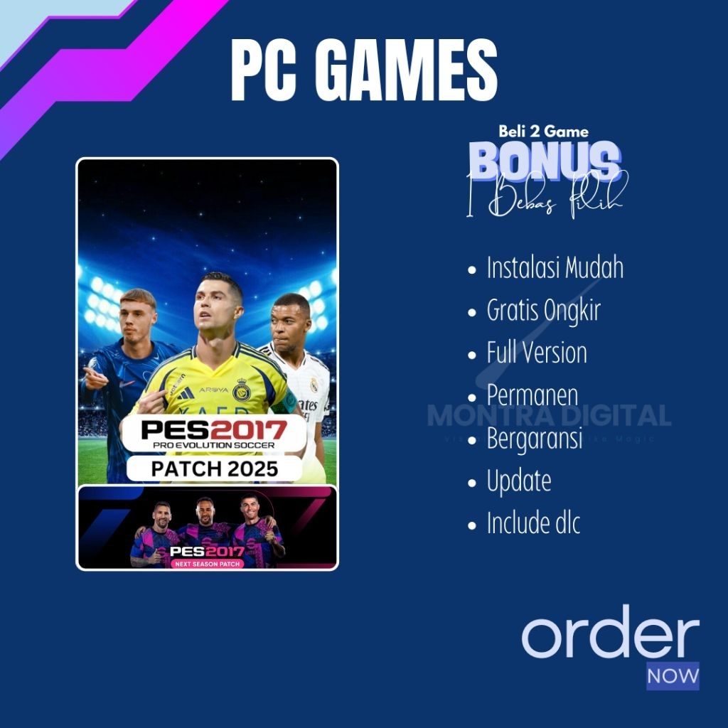 PES 2017 Season Patch Update Musim 2015 Online/Offline 100% ORIGINAL