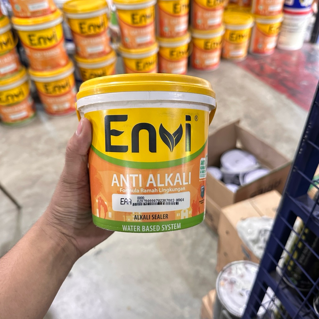 ENVI ANTI ALKALI cat dasar tembok 1kg