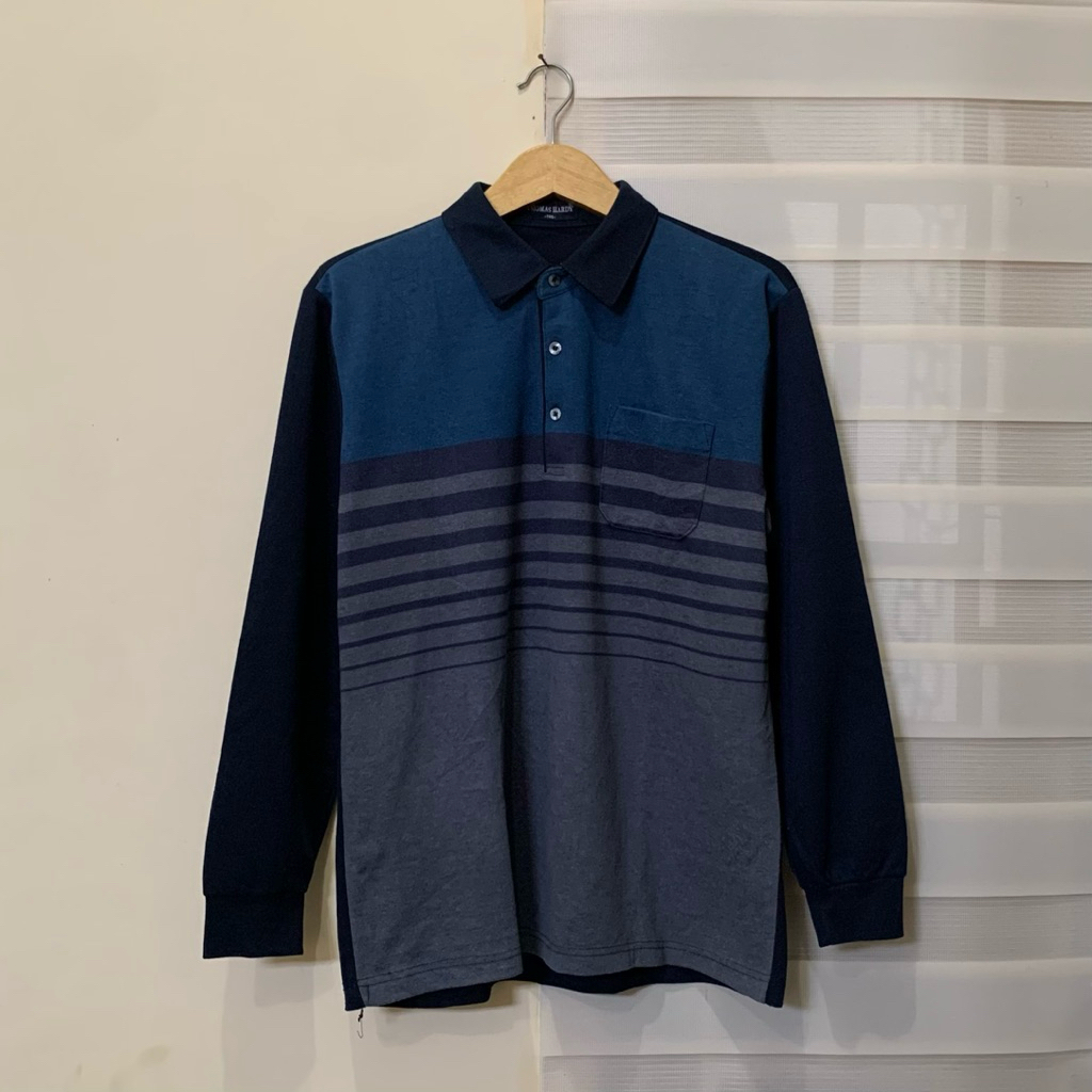 Poloshirt Lengan Panjang THOMAS HARDY