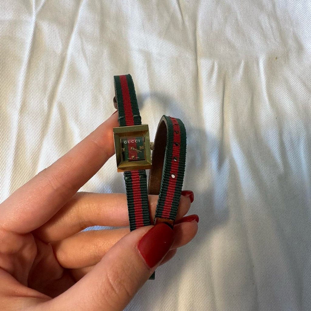 Gucci G Frame watch / jam gucci / jam gucci second