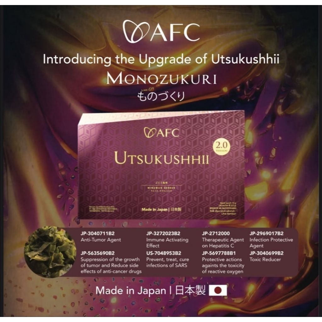 Japanese Beauty Recipe Utsukushii per sachet