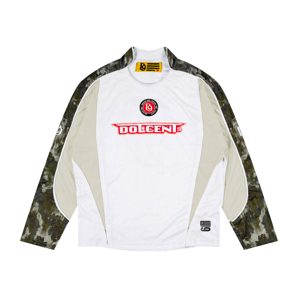 DOLCENT WHITE CAMO JERSEY