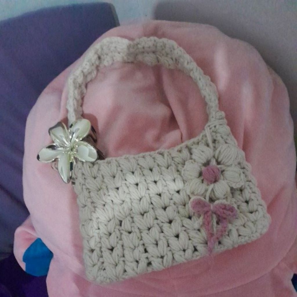tas rajut benang catton