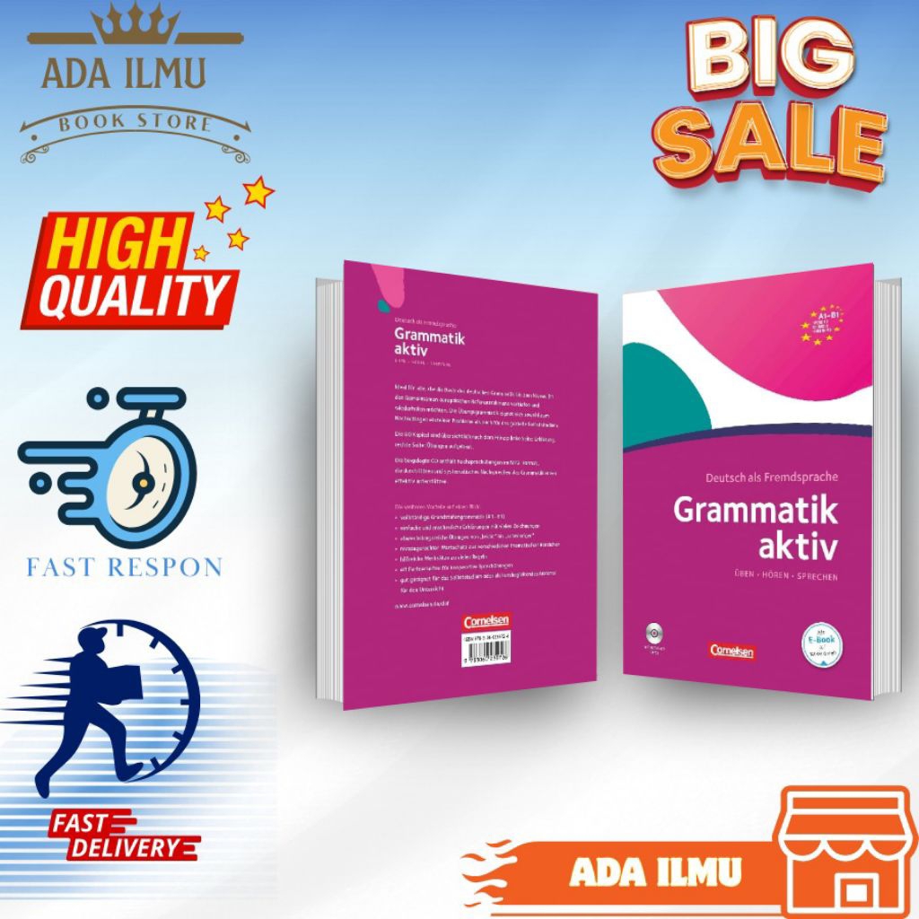 Buku Belajar Bahasa Jerman Gramatik A1 B1 Old