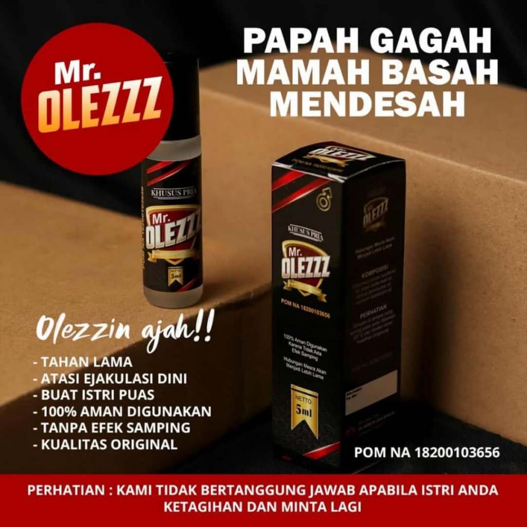 MR OLEZZ PRIA || OBAT OLES PRIA || 1X OLES TAHAN LAMA BERJAM²