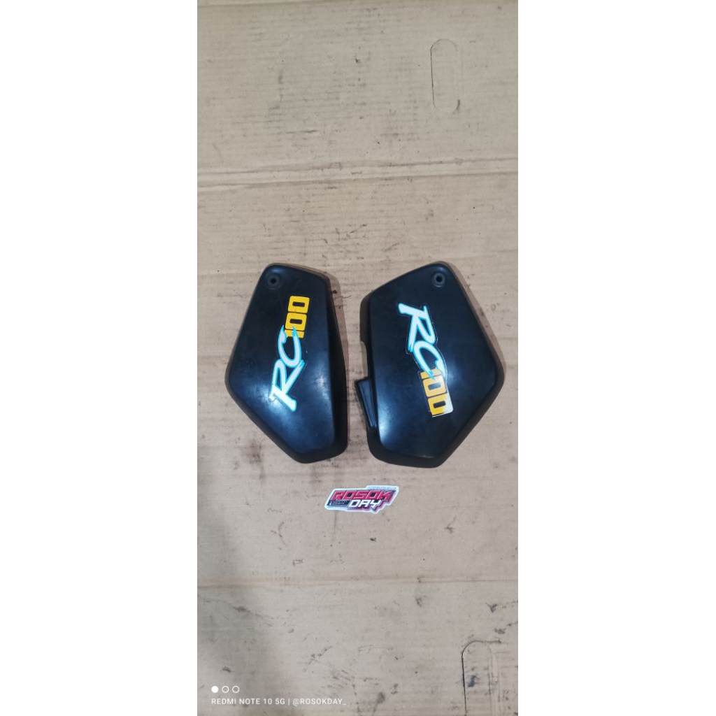 Box Aki Rc100 Original Cover Box Kempol Aki Suzuki Rc Rc100 Bravo Original Lepasan Motor