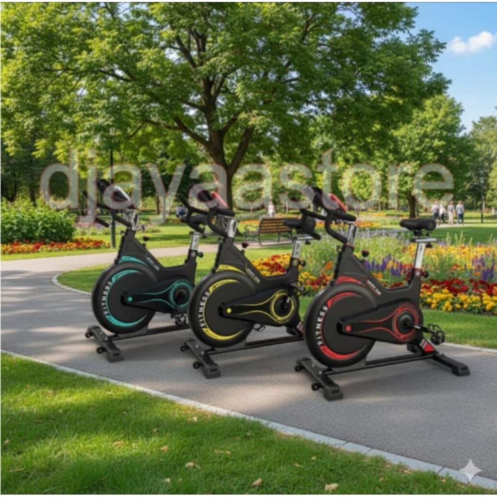 Spinning Bike TL-8300 Alat OlahRaga Fitness Sepeda Statis