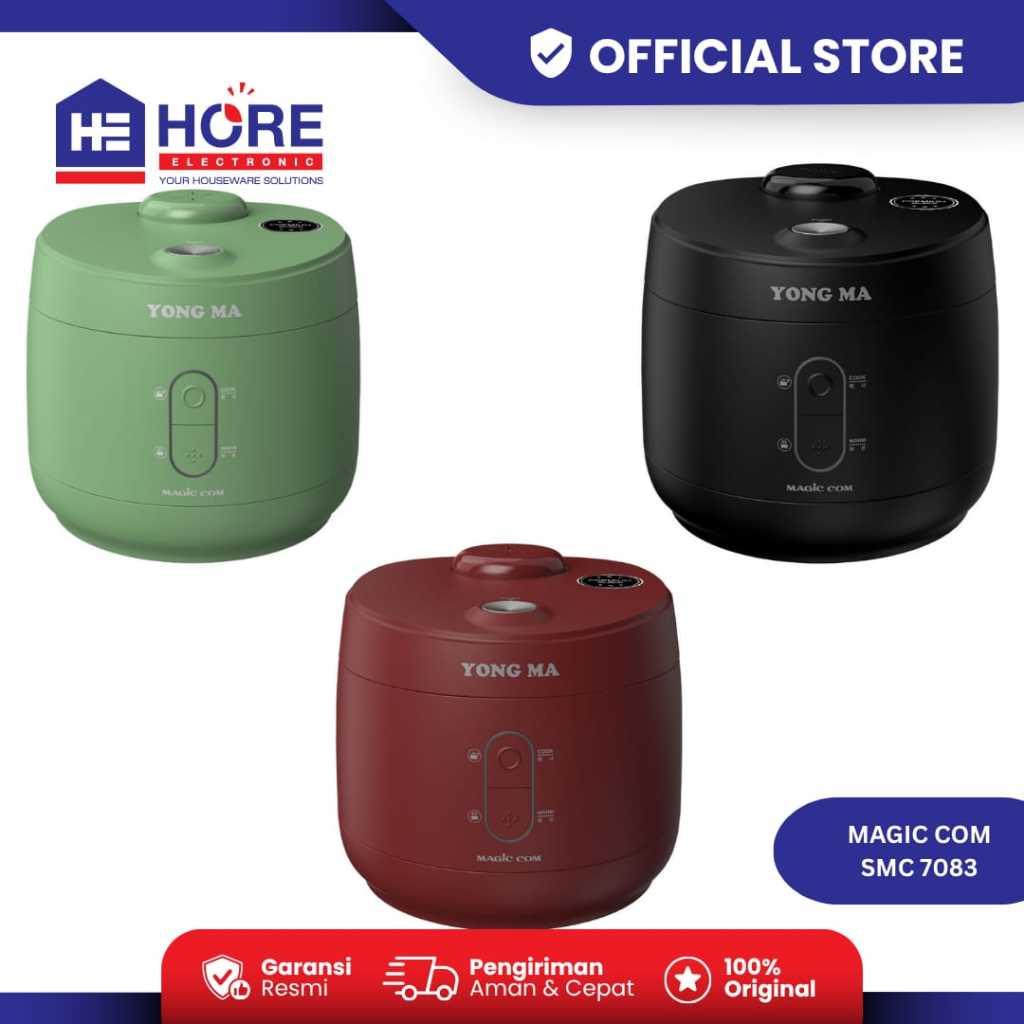 YONGMA MAGIC COM RICE COOKER PENANAK NASI SMC 7083 1.8 LITER