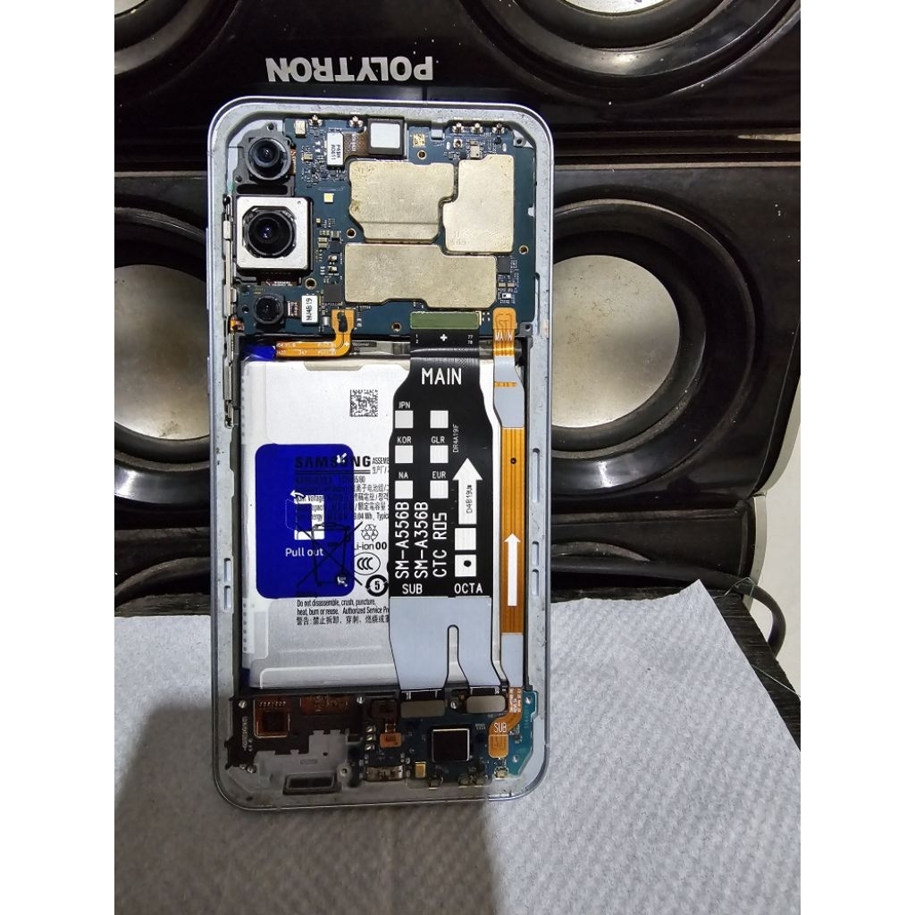 Lcd samsung a55 5g ori copotan lengkap sama besel samping mulus