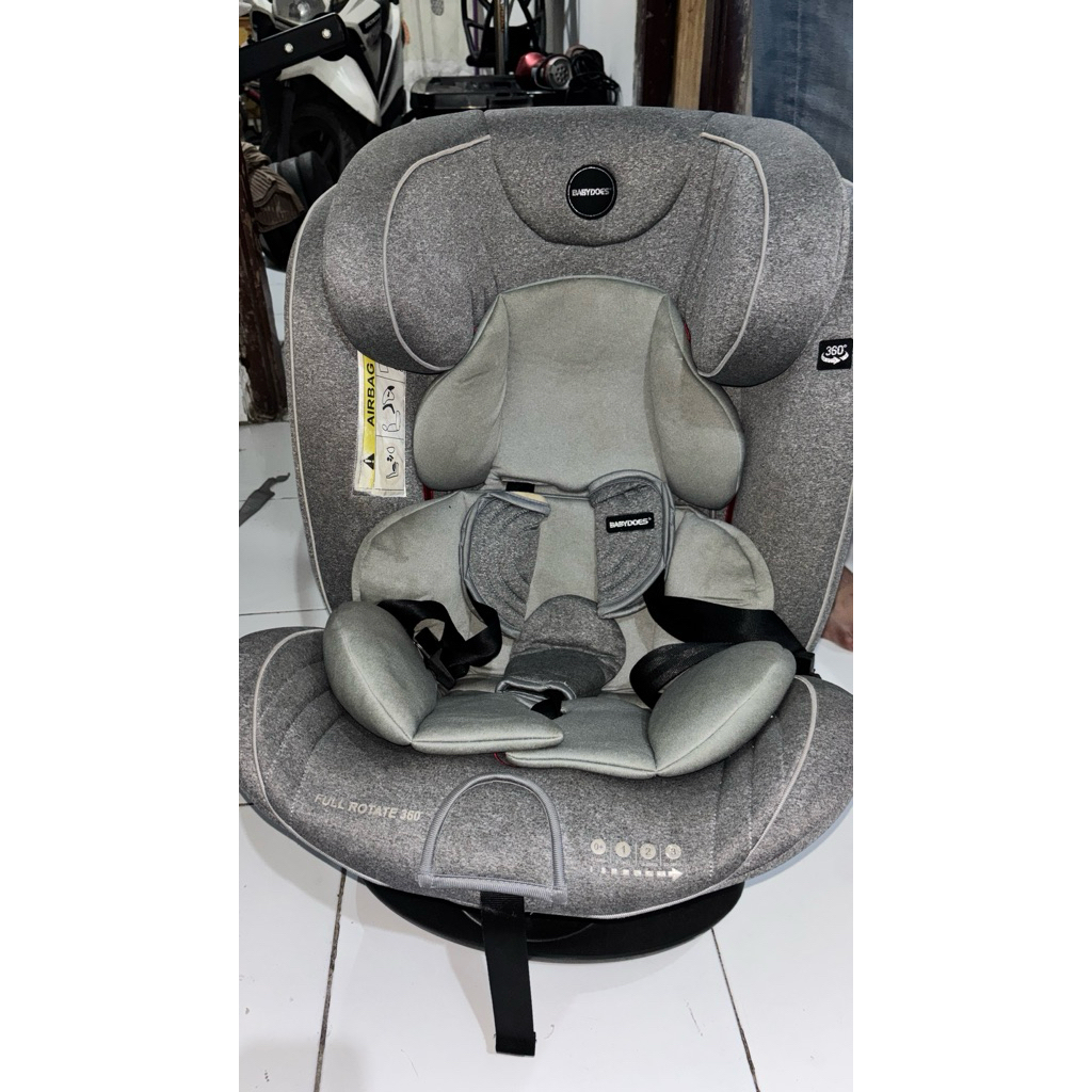Preloved Car Seat Babydoes Full Rotate / Free Rotate 360 Derajat / Secure+ Carseat Bayi ISOFIX