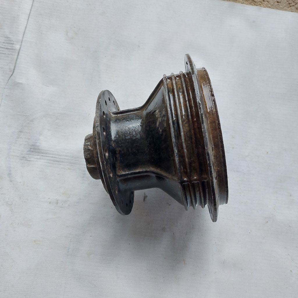 TROMOL BELAKANG YAMAHA DT 100 GARIS 4 ORIGINAL