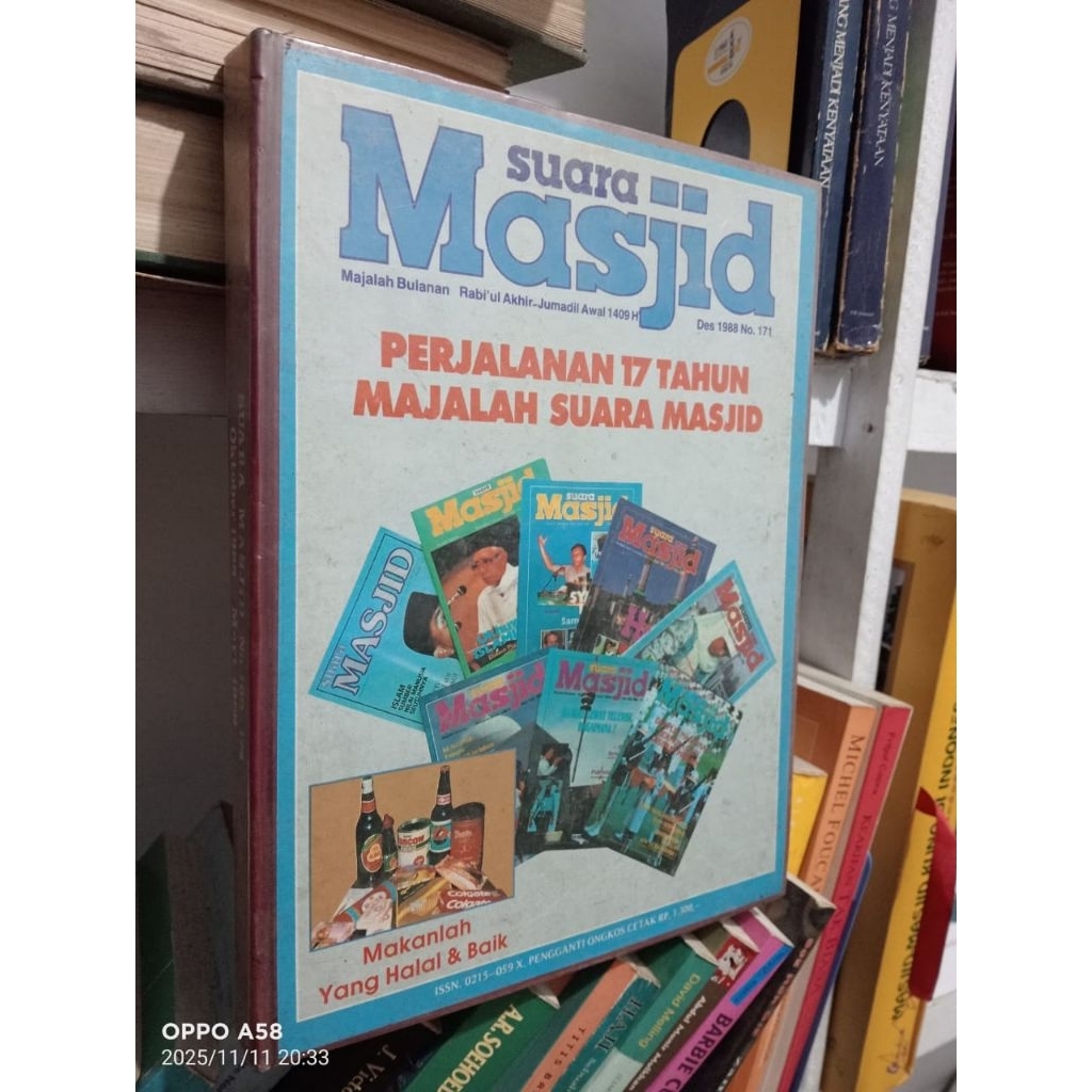 BUNDEL SUARA MASJID No.169 - 174 [ OKTOBER 1988 - MART 1989 ]