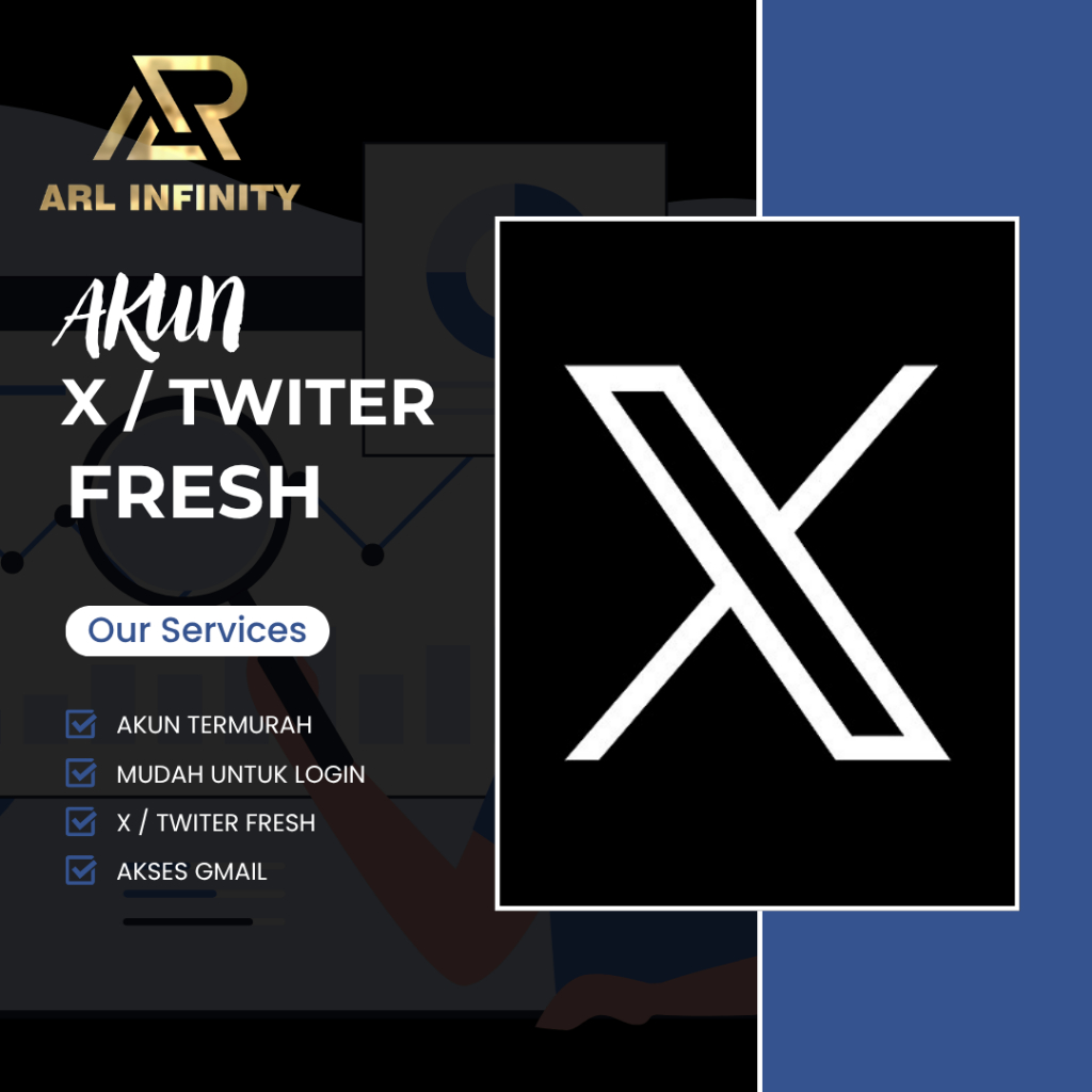 Akun Twitter Fresh | Akun X Fresh | Include Akses Email | Akun X | Akun Twitter