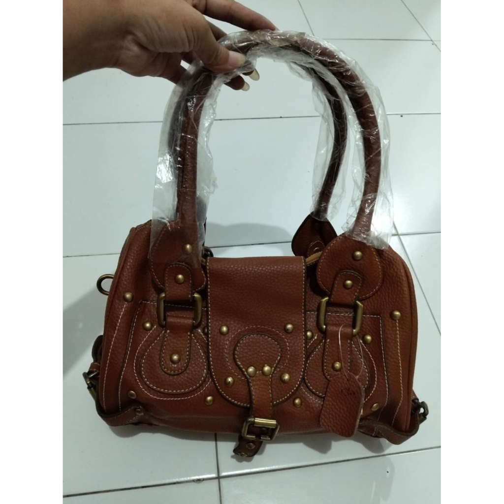 Cuci Gudang/Tas Old Brown/Tas Branded