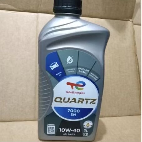 Oli Total Quartz 7000 10w40 10w-40 Totalenergies Gasoline Diesel Ori
