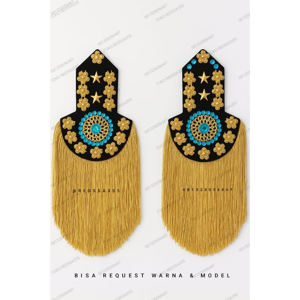 evolet pangkat epolet paskibra lkbb marchingband mayoret taruna akpol