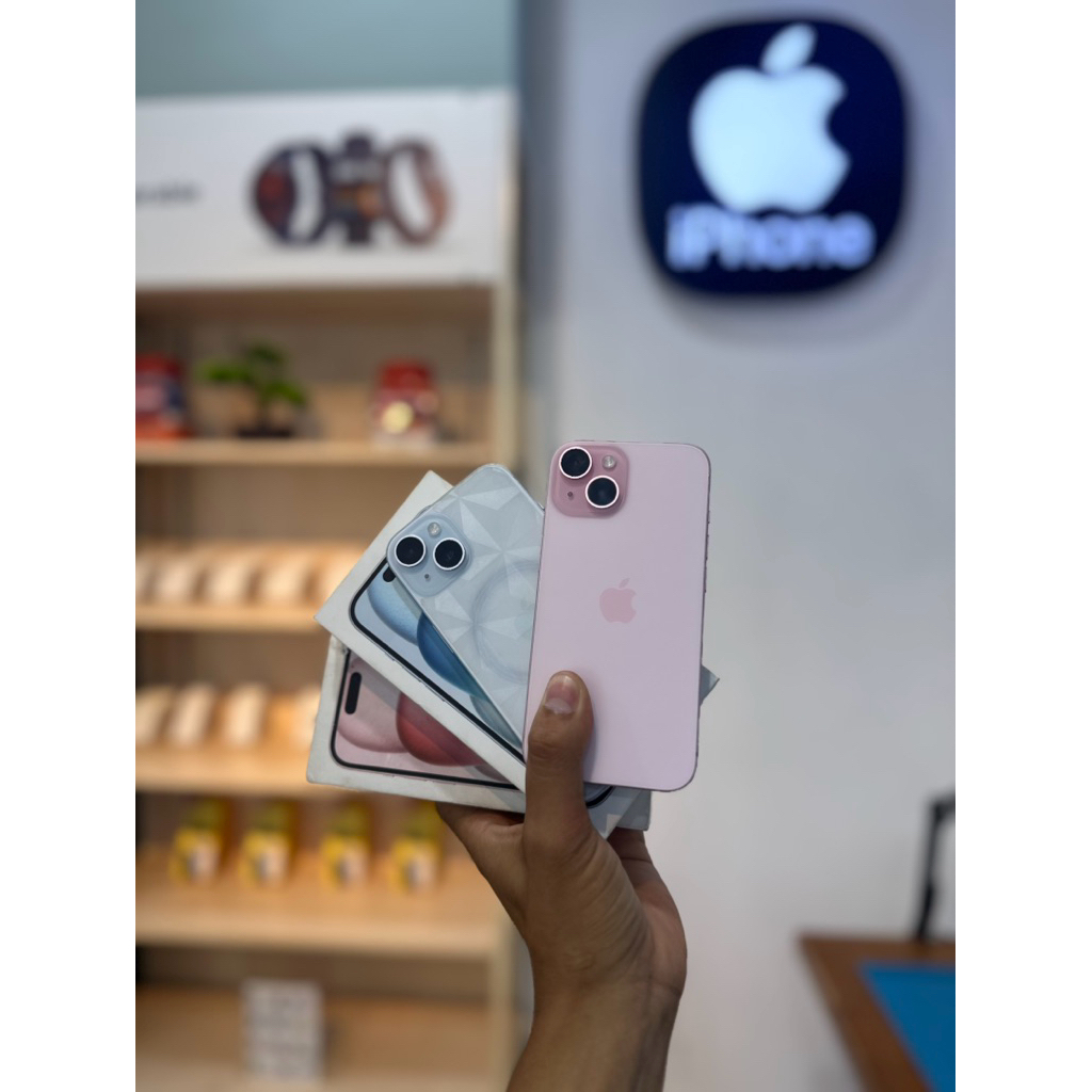 IPHONE Second 15 128 GB iBox Resmi Lengkap