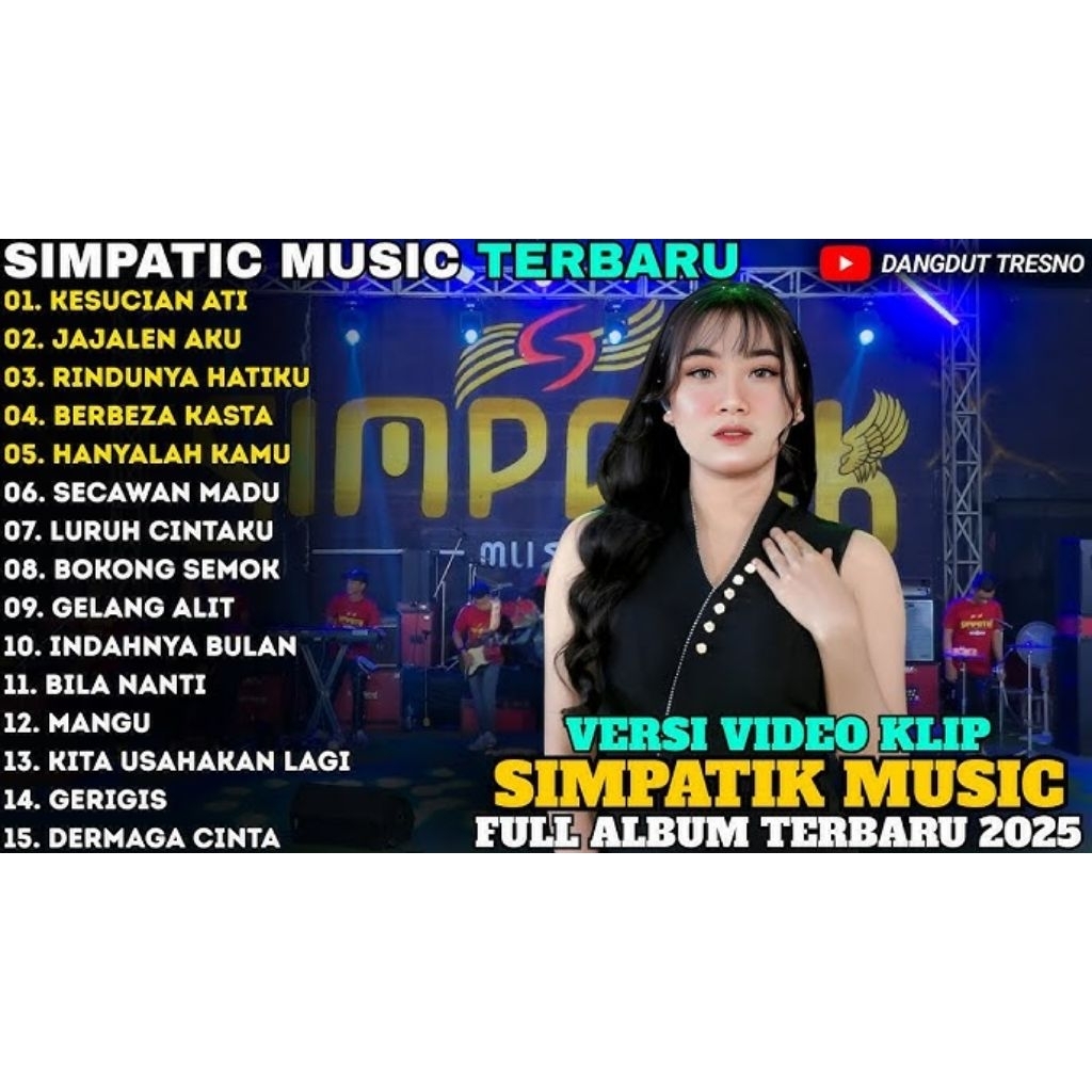 Kaset Dvd Lagu Dangdut Simpatik Music - Kaset DVD Lagu Terbaru 2025 - Kaset DVD Lagu Dangdut Hits - 