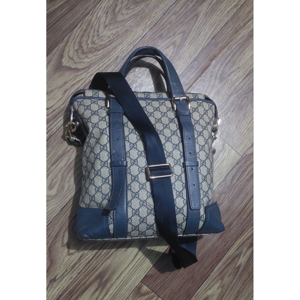 Tas slingbag pria slempang kulit gucci