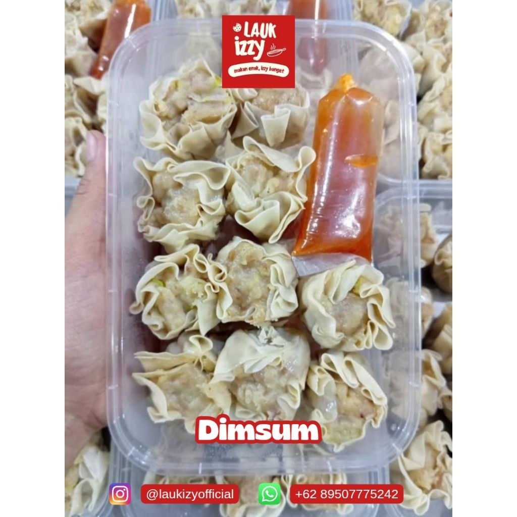 Lauk Izy DIMSUM | Lauk Praktis Ready to Heat | Frozen Food | isi 10 pcs