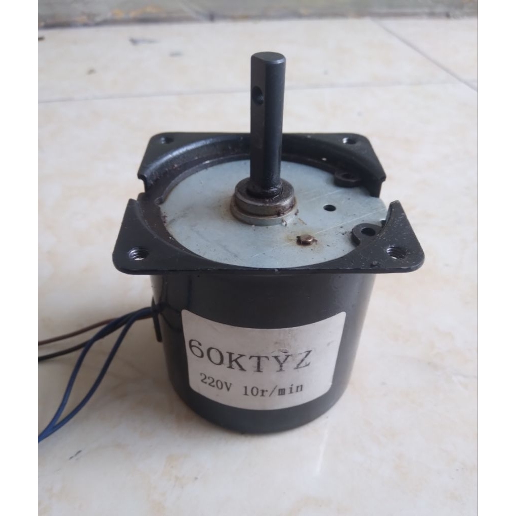Ac Motor Gearbox 220V 10Rom