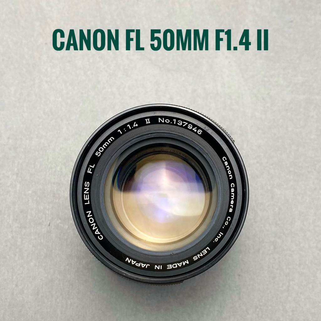 Canon FL 50mm f1.4 Mark II mount FD