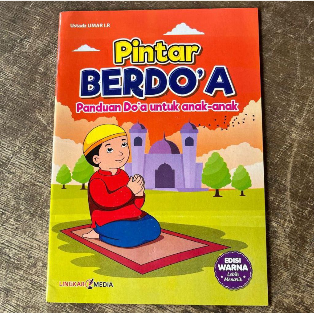 buku pintar berdoa anak gambar