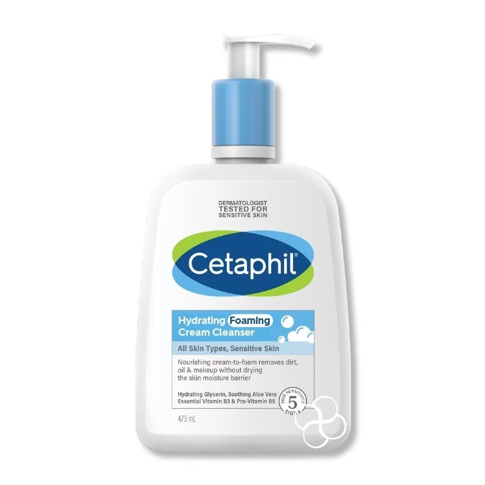 CETAPHIL Hydrating Foaming Cream - 473 ML