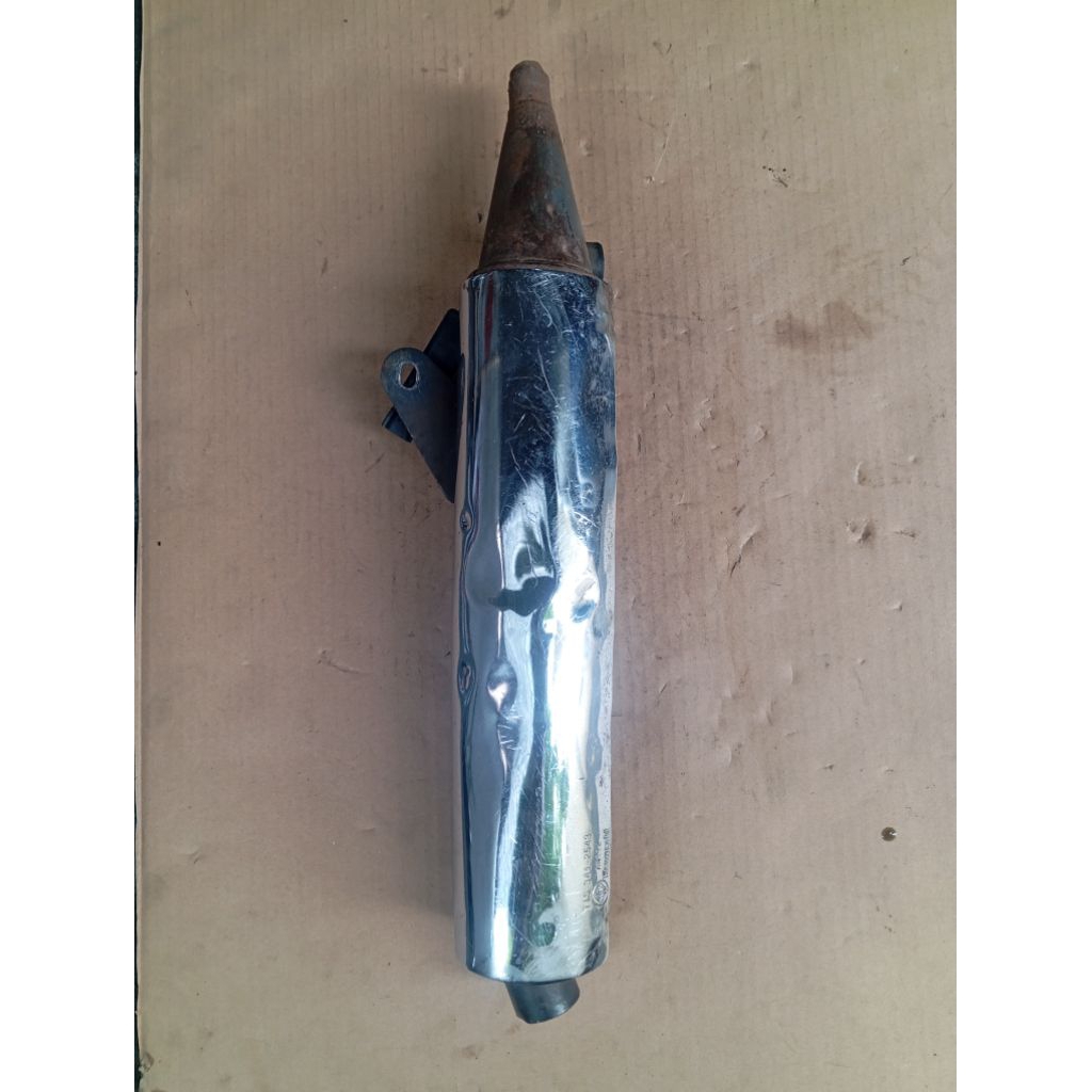 kenalpot kawasaki blitz R ori tanpa leher kenalpot