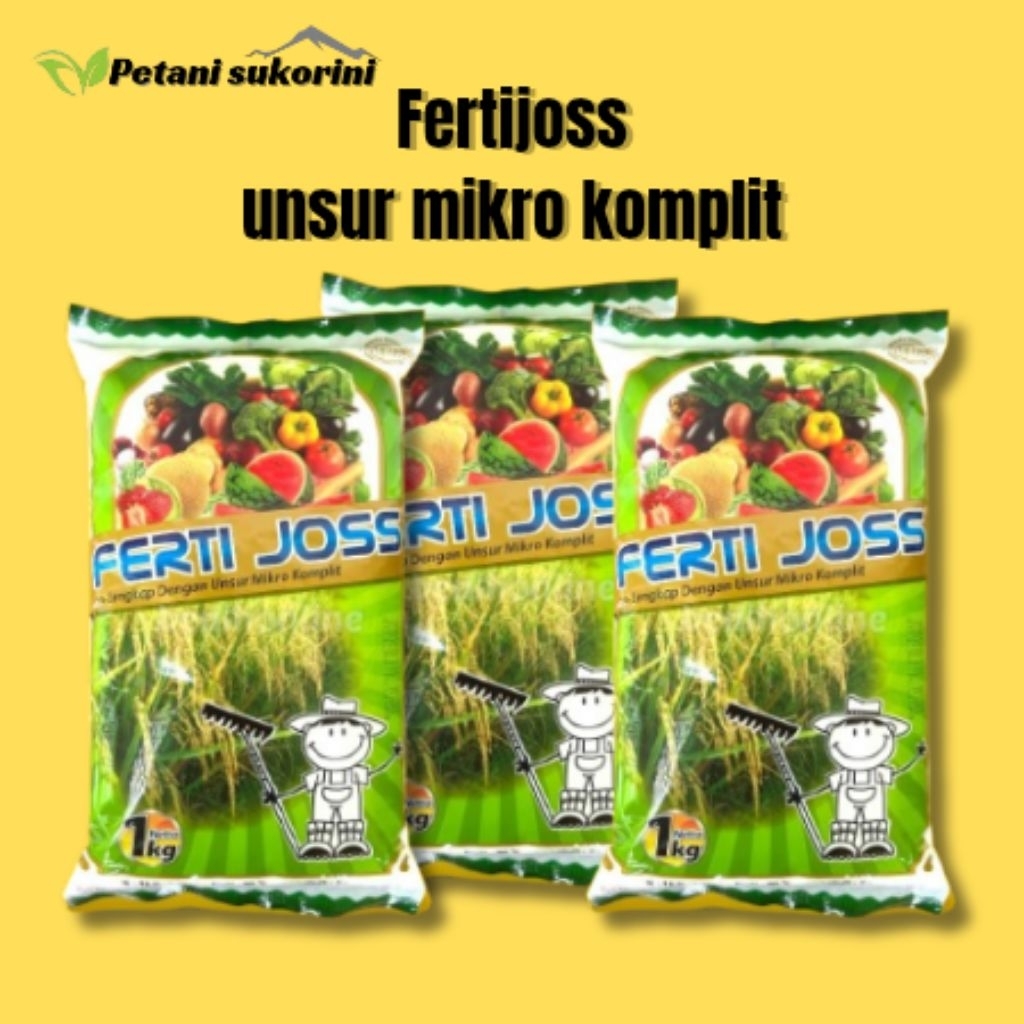 Fertijoss unsur mikro komplit 1kg - original
