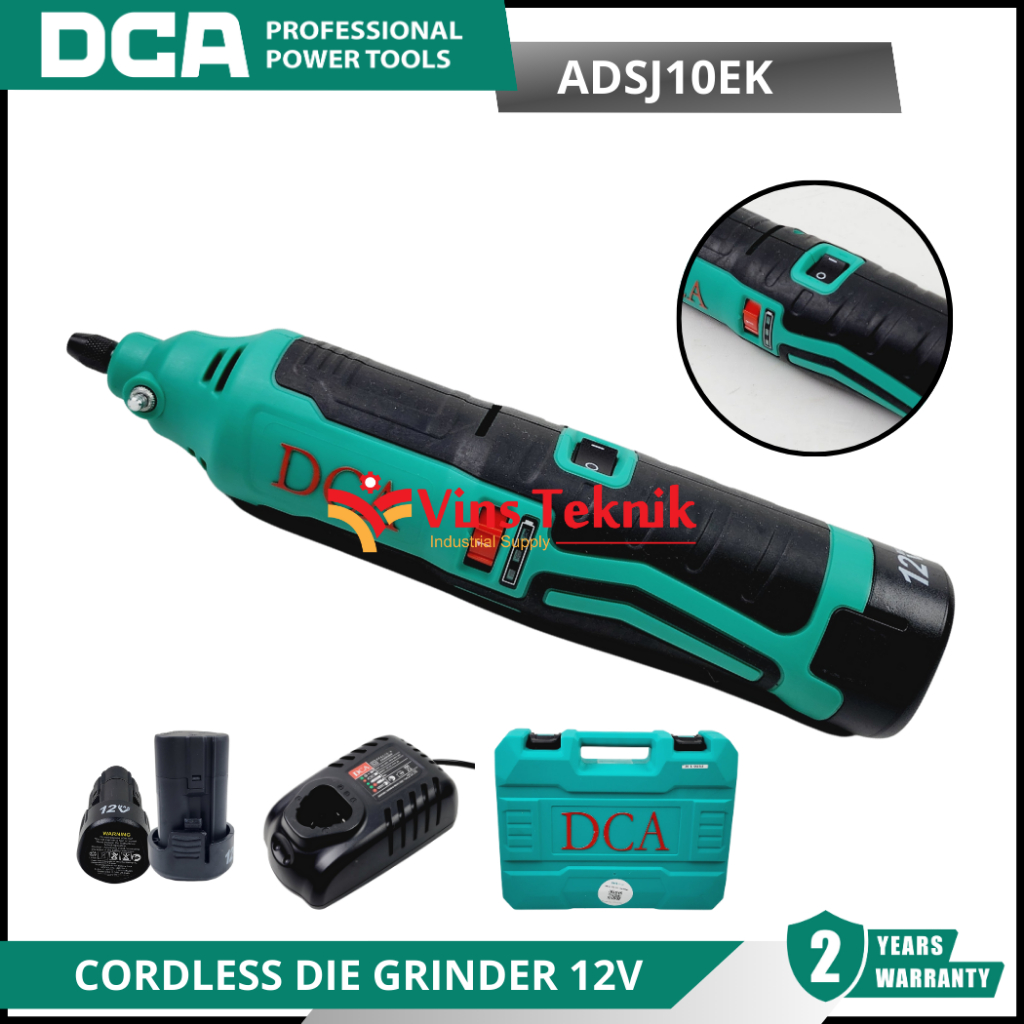 Mesin gerinda lurus baterai die grinder cordless ADSJ10 DCA ADSJ 10