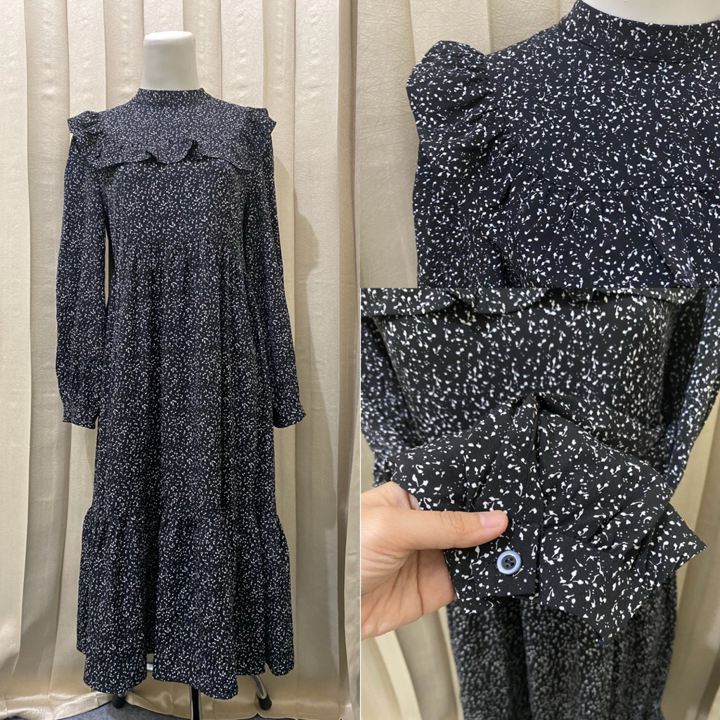 dress vintage aesthetic murah korean style hijab