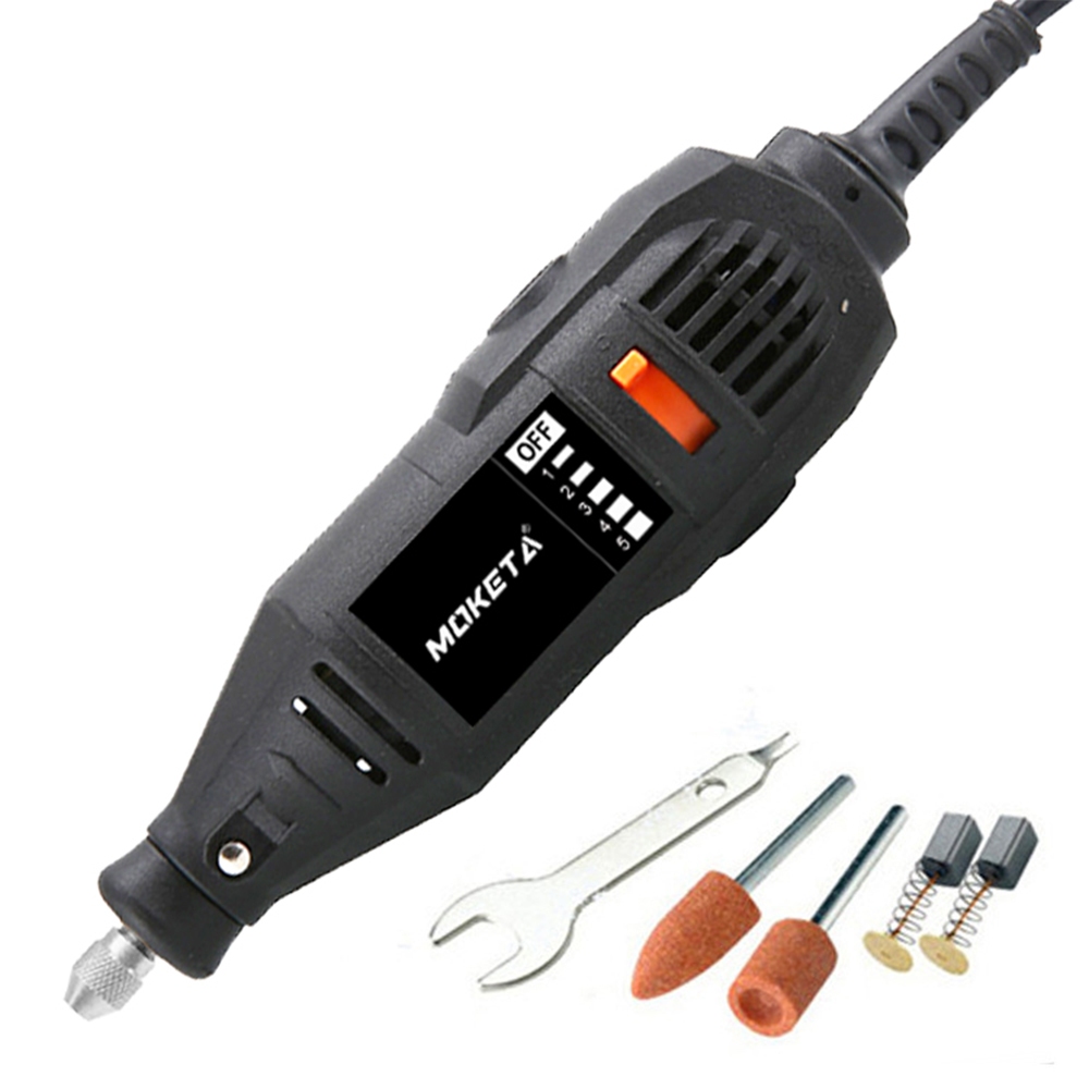 Gerenda listrik Bor Mini 500W 40000 RPM Mini Drill Electric Engraver Grinder Ukir Kayu Amplas grinde