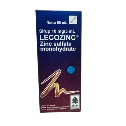 LECOZINC SYR 60 ML PER BOTOL