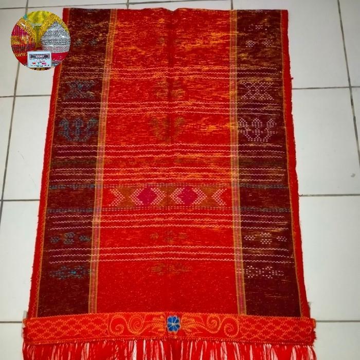 Ulos Sadum Motif Sibollang Bordir