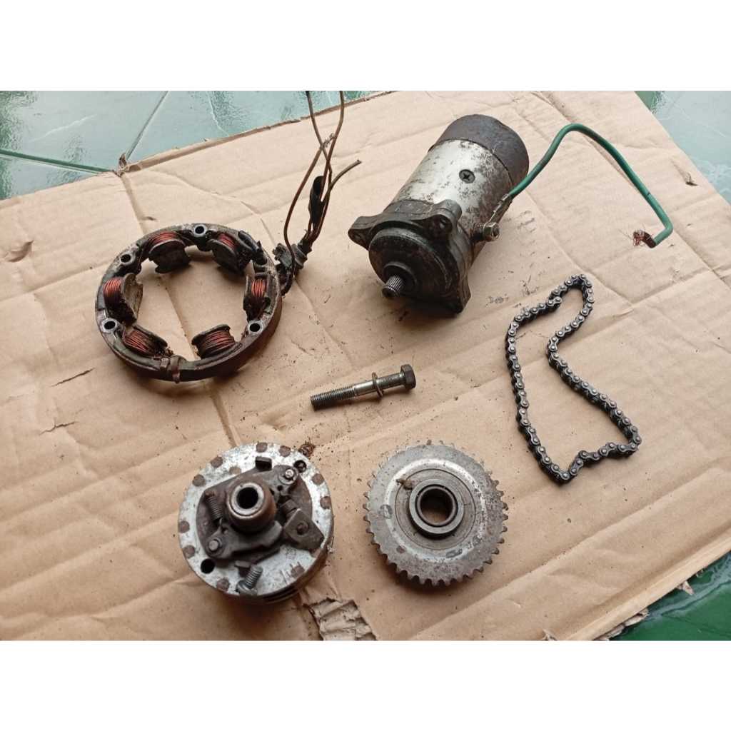 One way C70 ori copotan set ful magnet, dinamo dan rantai C70 ori copotan oneway C70 ori copotan