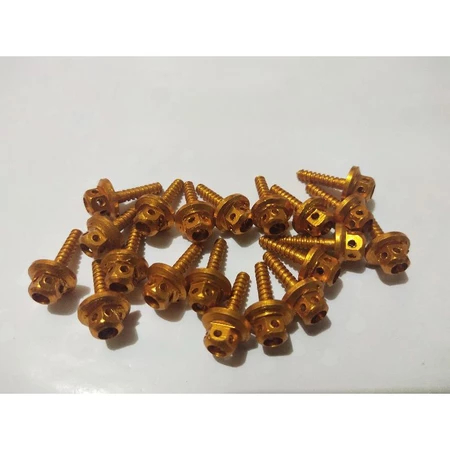 Baut Body Probolt Honda cnc Baut Probolt Body Honda Baut body baut cacing probolt HND YMH