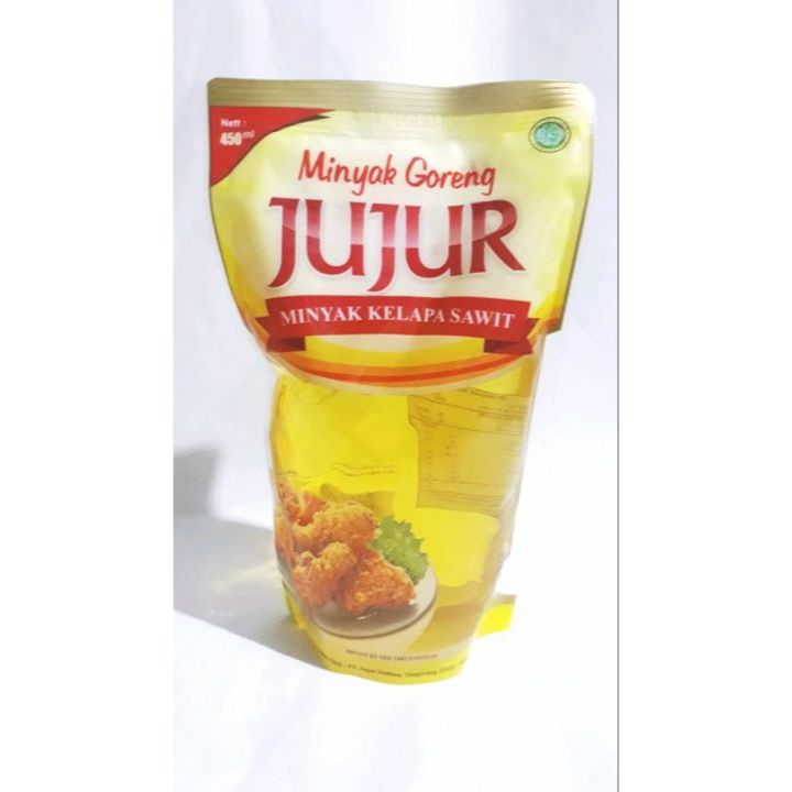 Minyak Goreng Jujur 450ml Hemat Dan Berkualitas