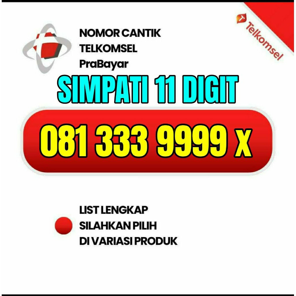 Nomor Cantik Telkomsel - Nomor Cantik Simpati - Telkomsel Simpati - Nomor Cantik Simpati 4G Lte SIMP