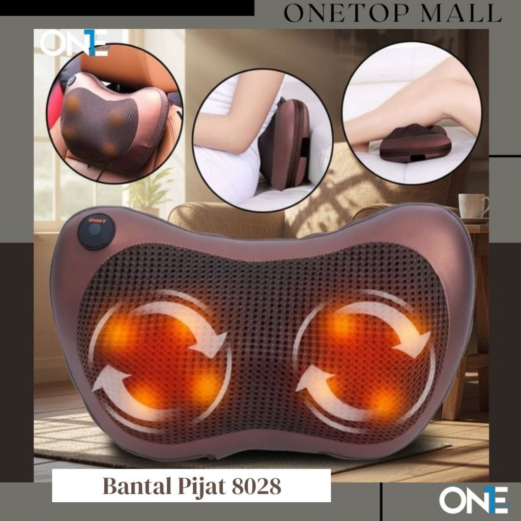 Bantal Pijat 8 Bola Mata 8028