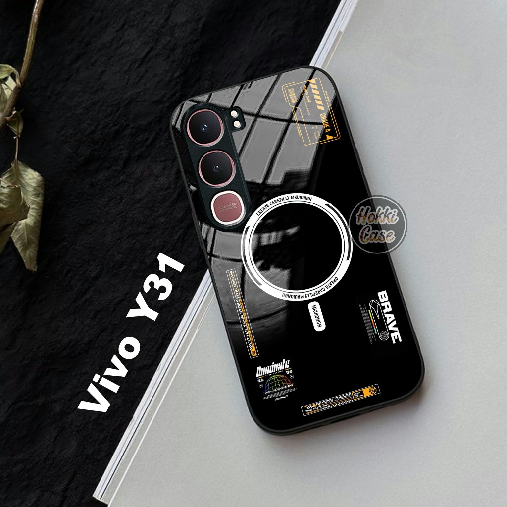 Case Vivo Y31 - Softcase Glass Vivo Y31 - Casing For Vivo Y31 - Silikon Vivo Y31 - Kesing Y31 - Hokk