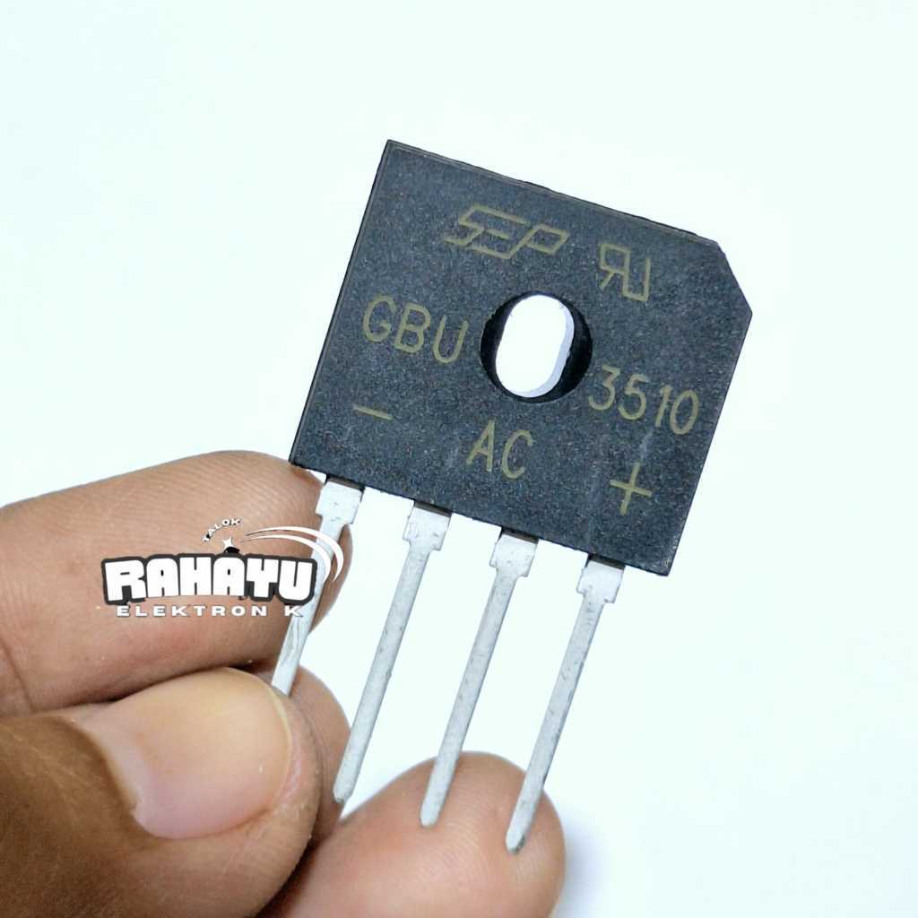 Diode Sisir 35A GBU3510 1000V Dioda Kuprok 35 Ampere GBU 3510