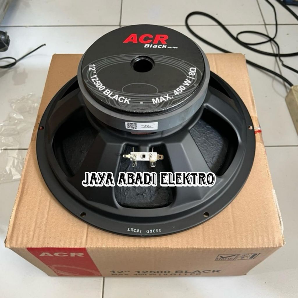 Speaker ACR 12inch 12500 Black Series - Woofer